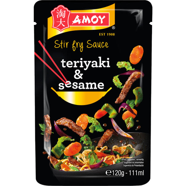 Amoy Stir Fry Sauce Teriyaki Sesame - Worldwide Delivery - Order Online