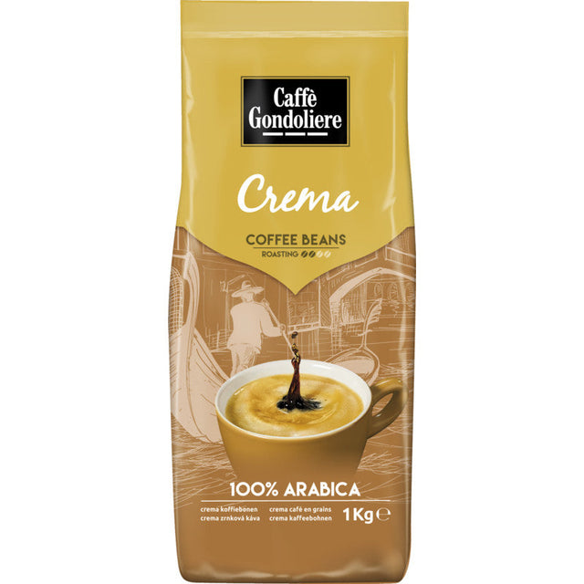 Caffe Gondoliere Crema Beans - Worldwide Delivery - Order Online