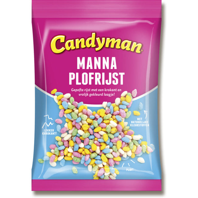 Candy Man Manna Sugar-Coated Puffed Rice 200g