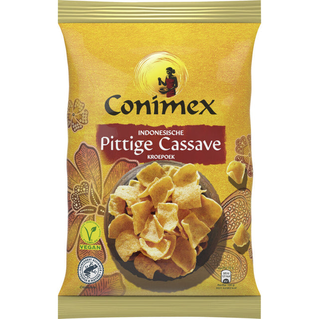 Conimex Kroepoek Spicy Cassava - Worldwide Delivery - Order Online