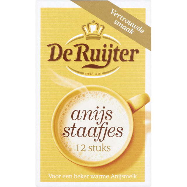 De Ruijter Anise Sticks - Worldwide Delivery - Order Online