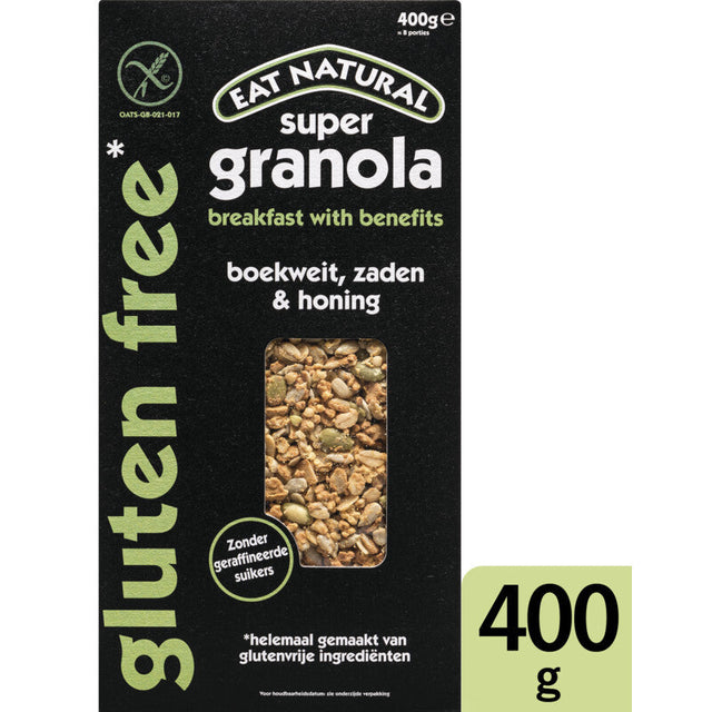 Eat Natural Super Granola Gluten-Free Buckwheat 400g