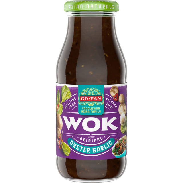 Go-Tan Original Wok Oyster Garlic - Worldwide Delivery - Order Online