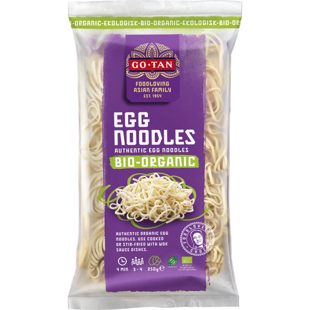 Go-Tan Egg Noodles Organic - Worldwide Delivery - Order Online