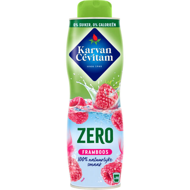 Karvan Cévitam Raspberry 0% Sugar Added - Worldwide Delivery - Order Online