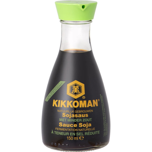 Kikkoman Soy Sauce Less Salt - Worldwide Delivery - Order Online