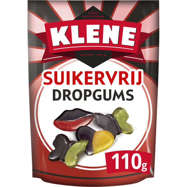 Klene Licorice Gums Sugar Free Liquorice, 105g