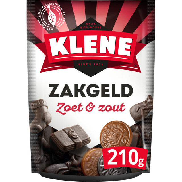 Klene Zakgeld Liquorice, 260g