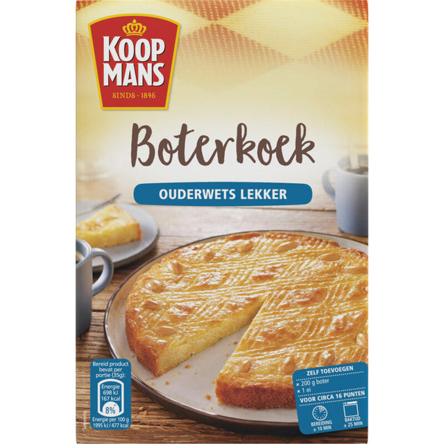 Koopmans Mix for Butter Cake - Worldwide Delivery - Order Online