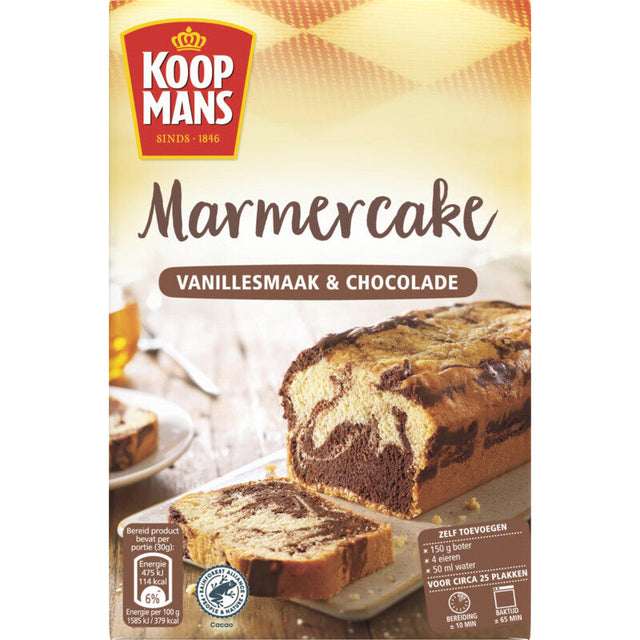 Koopmans Marble Cake - Worldwide Delivery - Order Online