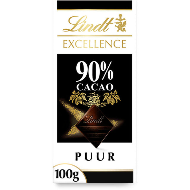 Lindt Excellence Dark Supreme Noir 90% - Worldwide Delivery - Order Online