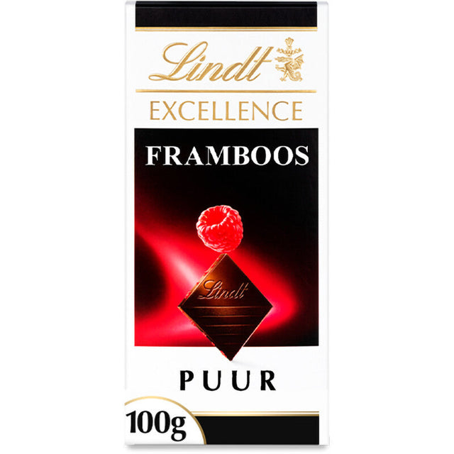 Lindt Excellence Framboise Intense Noir - Worldwide Delivery - Order Online