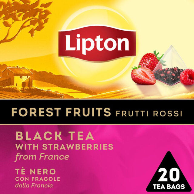 Lipton Forest Fruit Black Tea - Worldwide Delivery - Order Online
