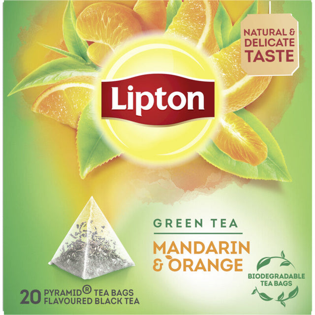 Lipton Mandarin Orange Green Tea - Worldwide Delivery - Order Online