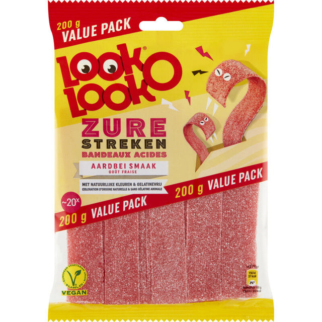 Look o Look Sour Strawberry Mats - Worldwide Delivery - Order Online