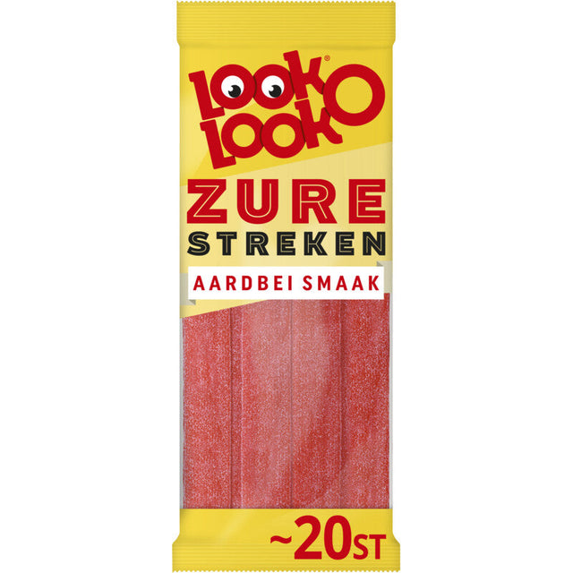 Look o Look Sour Mats of Strawberry, 125g