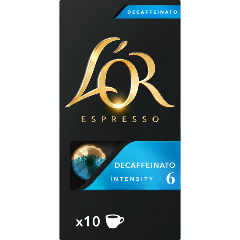 L'OR Espresso Decaffeinato Coffee Cups - Worldwide Delivery - Order Online