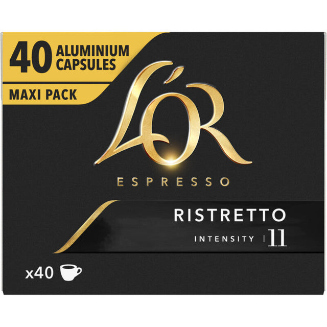 L'OR Espresso Ristretto Coffee Capsules Maxi - Worldwide Delivery - Order Online