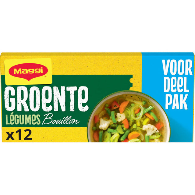 Maggi Vegetable Bouillon Cubes XL - Worldwide Delivery - Order Online