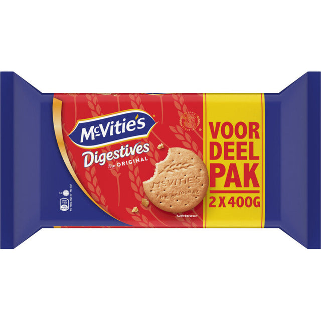 McVities Digestive Original Double Pack - Worldwide Delivery - Order Online