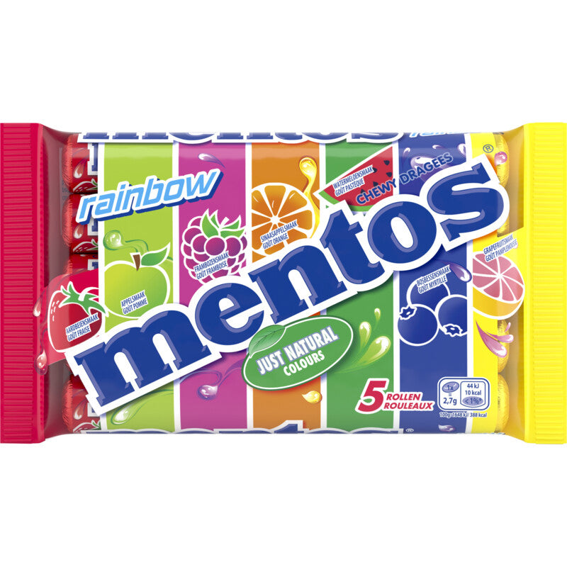 Mentos Rainbow 5-pack - Worldwide Delivery - Order Online