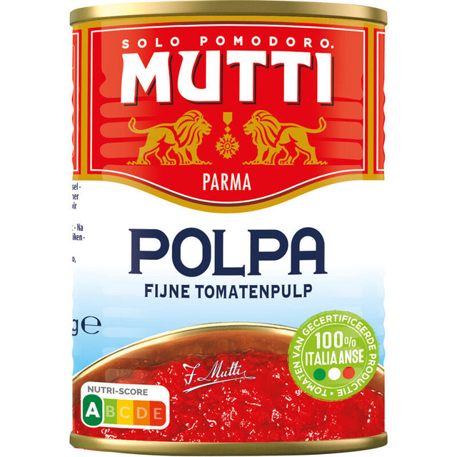 Mutti Polpa - Worldwide Delivery - Order Online