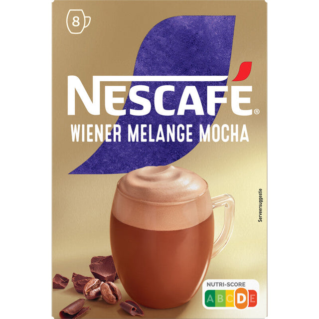 Nescafé Gold Wiener Melange Mocha Instant Coffee - Worldwide Delivery - Order Online
