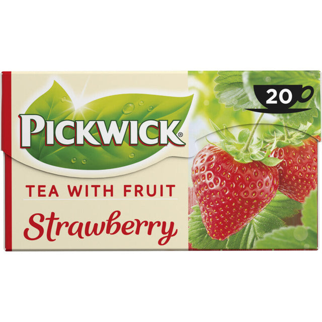 Pickwick Strawberry Fruit Tea - Worldwide Delivery - Order Online