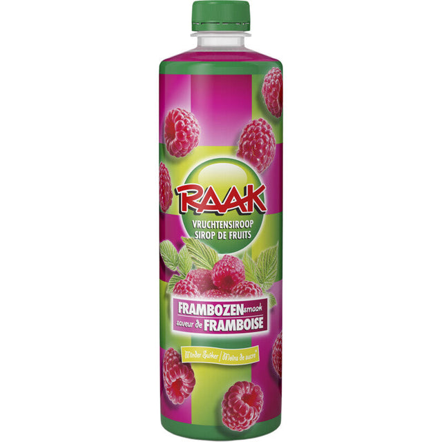 Raak Fruit Syrup Raspberries - Worldwide Delivery - Order Online