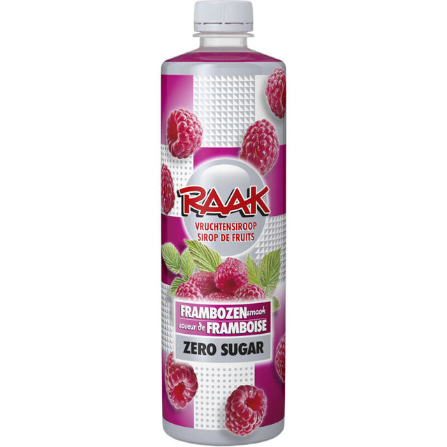 Raak Fruit Syrup Raspberries Zero Sugar - Worldwide Delivery - Order Online