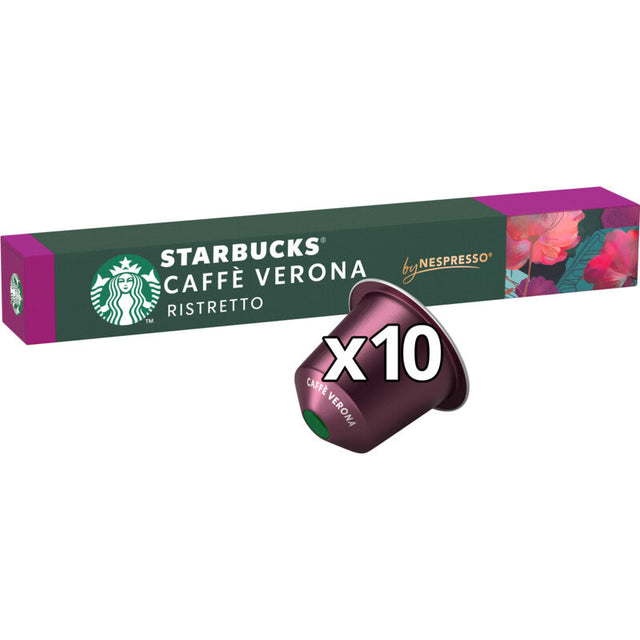 Starbucks Nespresso Caffè Verona Coffee Capsules - Worldwide Delivery - Order Online