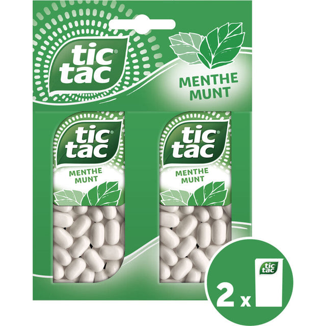 Tic Tac Duo Pack Mint - Worldwide Delivery - Order Online