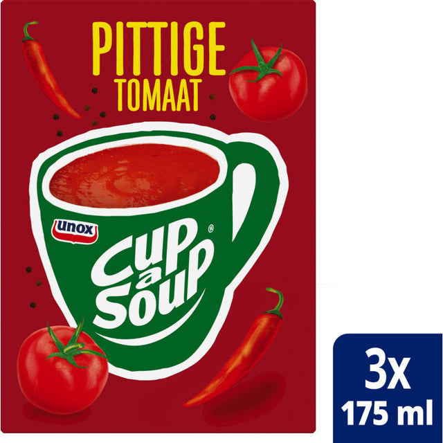 Unox Cup-a-soup Spicy Tomato, 3 × 16g