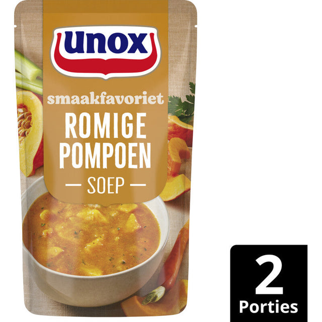 Unox Soup in Bag Pumpkin Soup, 570ml