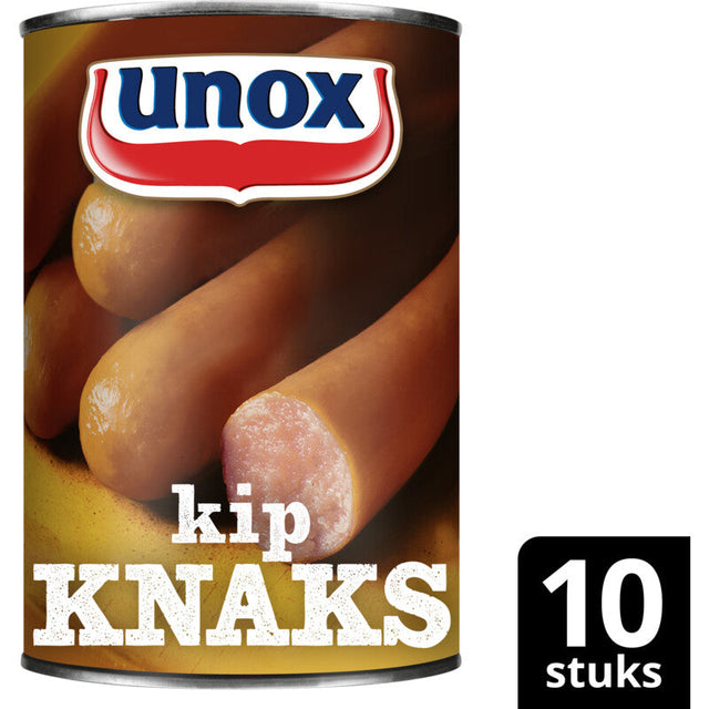Unox Chicken Knaks Frankfurter sausages, 400g