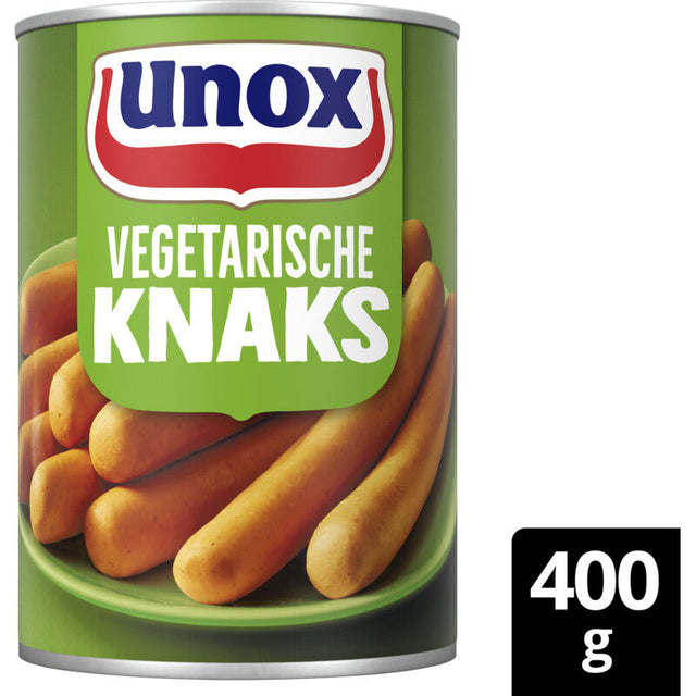 Unox Vegetarian Knaks Frankfurter sausages, 400g