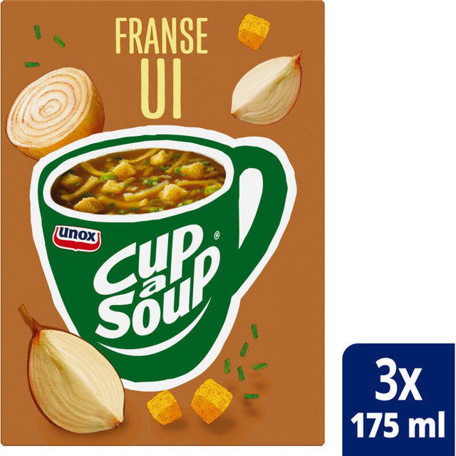 Unox Cup-a-soup French Onion, 3 × 13g