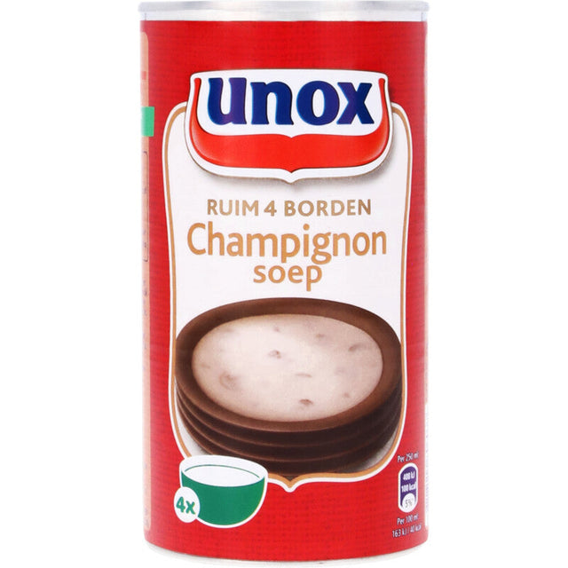 Unox Canned Mushroom Soup - Worldwide Delivery - Order Online