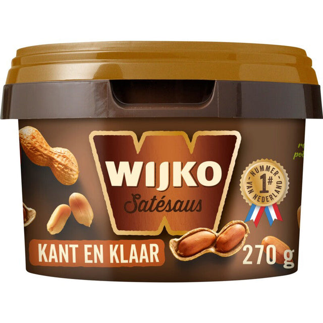 Wijko Satay Sauce Ready-to-eat - Worldwide Delivery - Order Online