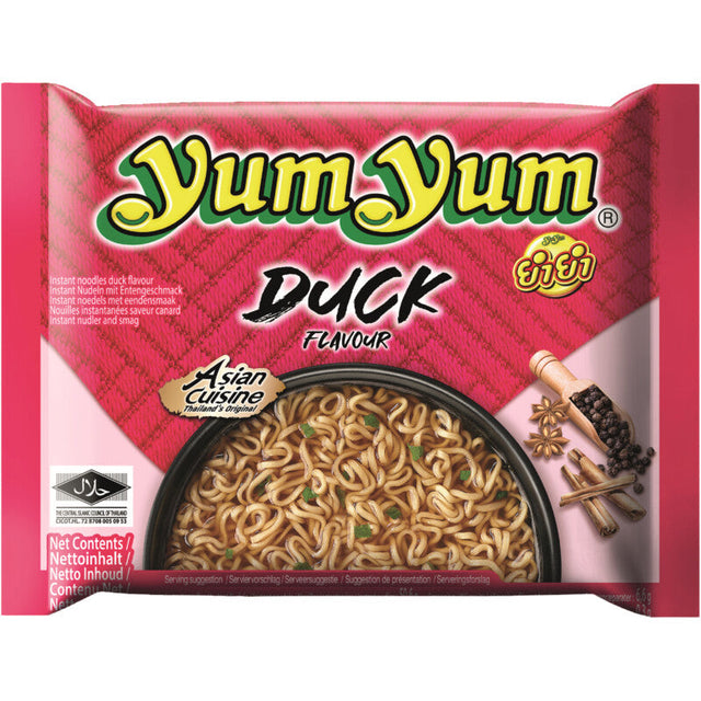 Yum Yum Duck Flavour Instant Noodles - Worldwide Delivery - Order Online