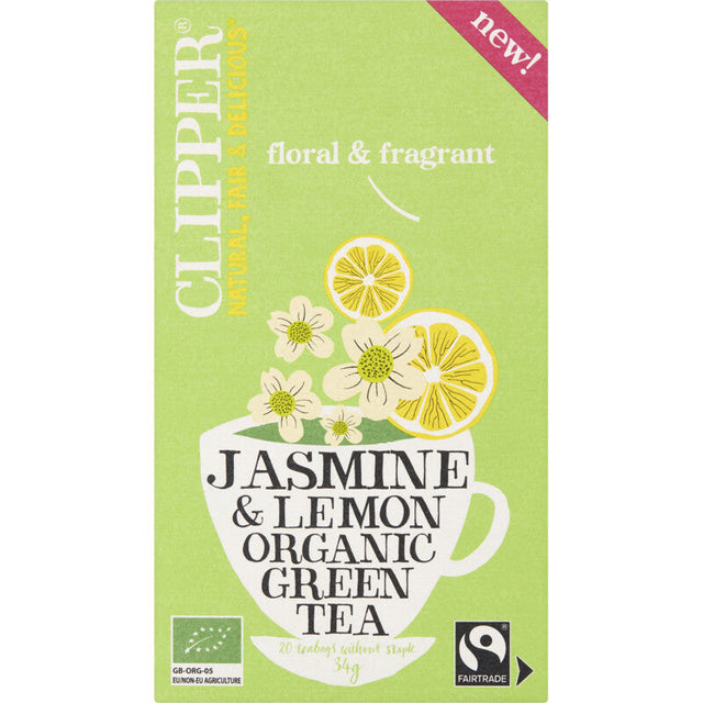 Clipper Green Tea Jasmin - Worldwide Delivery - Order Online