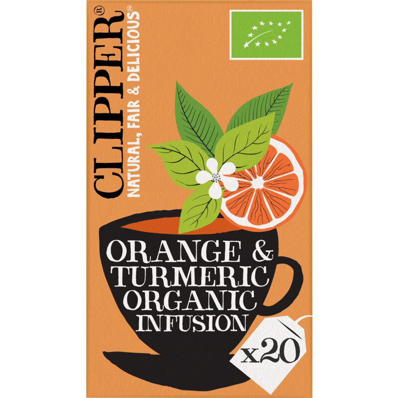 Clipper Orange & Tumeric - Worldwide Delivery - Order Online