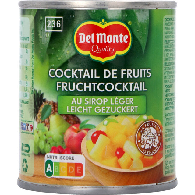 Del Monte Fruit Cocktail in Light Syrup - Worldwide Delivery - Order Online