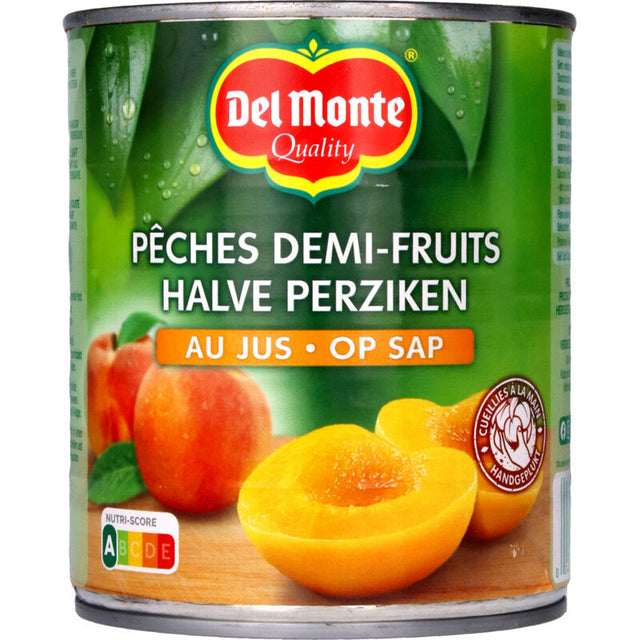 Del Monte Half Peaches in Juice XL - Worldwide Delivery - Order Online