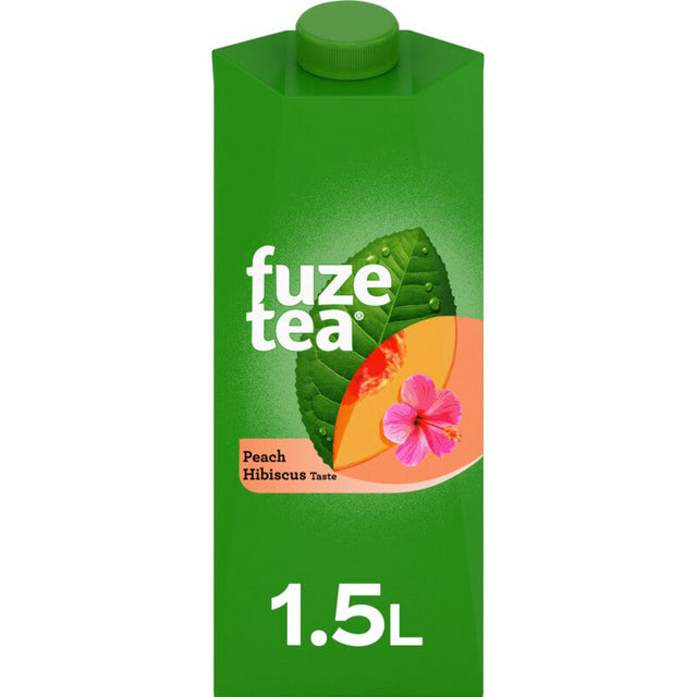 Fuze Tea Black Tea Peach Hqibiscus - Worldwide Delivery - Order Online