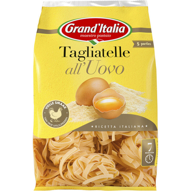 Grand'Italia Tagliatelle all'uovo Pasta, 500g
