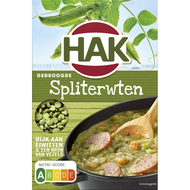 Hak Split Peas Dried, 500g