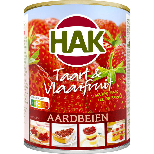 Hak Cake & Flan Fruit Strawberries Strawberry pie filling, 430g