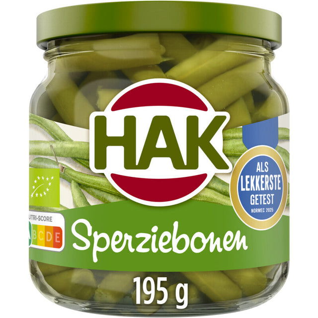 Hak Fine Cut Green Beans 185g