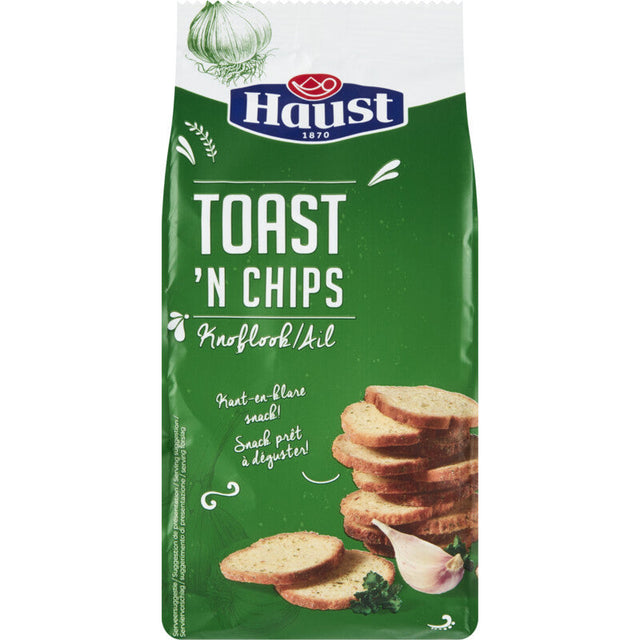 Haust Toast and Chips Garlic - Worldwide Delivery - Order Online